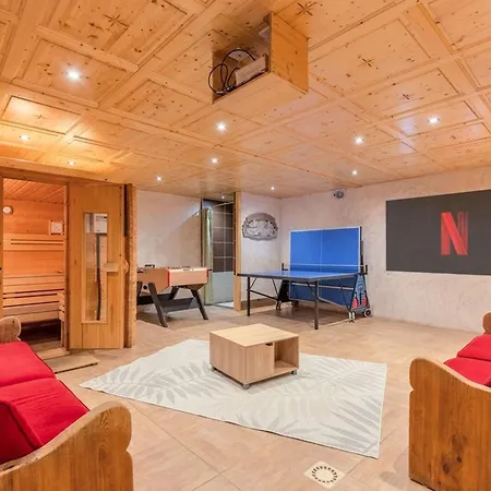 Chalet Spacieux à Pour 14 Personnes Avec Sauna - Fr-1-676-226 *