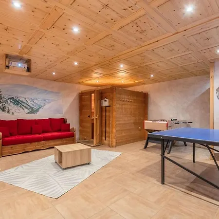 Chalet Spacieux à Pour 14 Personnes Avec Sauna - Fr-1-676-226 Châtel