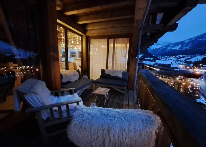 Spacieux à Pour 14 Personnes Avec Balcon Et Sauna - Fr-1-676-226 * Châtel