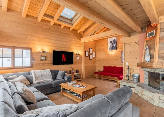 Spacieux A Pour 14 Personnes Avec Sauna - Fr-1-676-226 Châtel