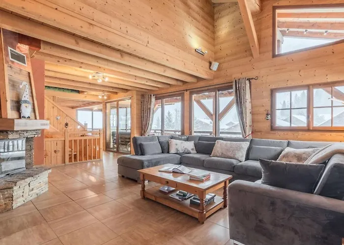 בקתה Spacieux A Pour 14 Personnes Avec Sauna - Fr-1-676-226 Châtel