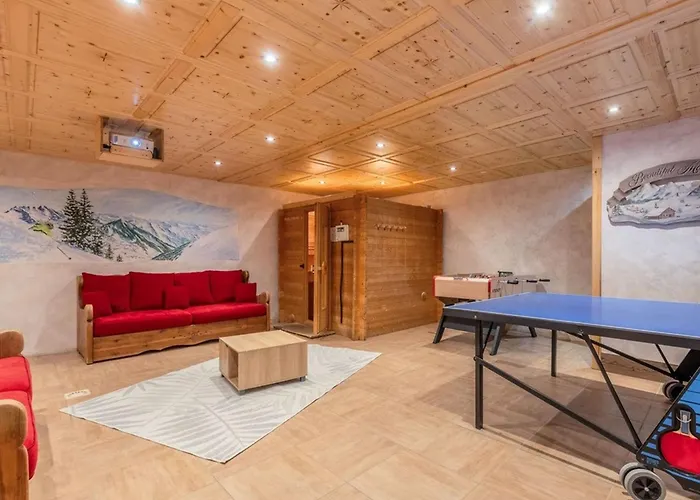 בקתה Spacieux A Pour 14 Personnes Avec Sauna - Fr-1-676-226 Châtel